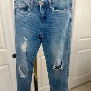 Blank nyc Distressed Blue Jeans